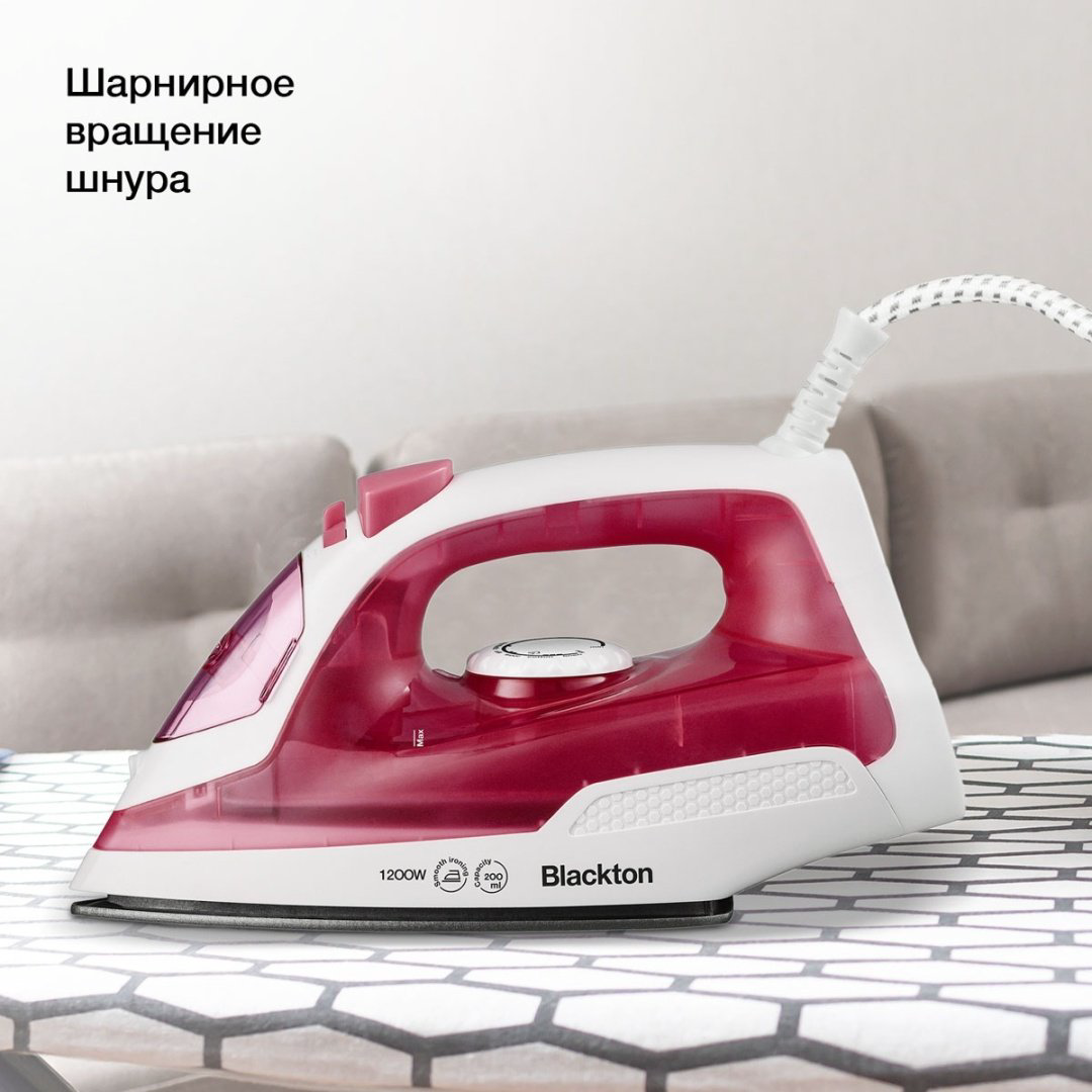 Утюг Blackton SI2110 белый, красный купить,NaN