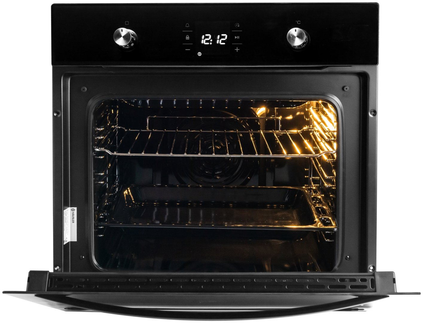 Духовой шкаф HAUSLER HLS-BI61BLG7CGS черный купить,NaN