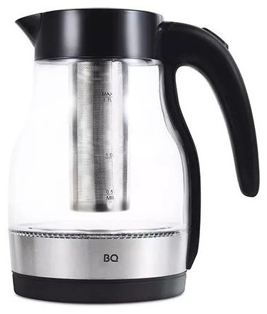 Электрочайник BQ KT2046G черный, серебристый купить,NaN