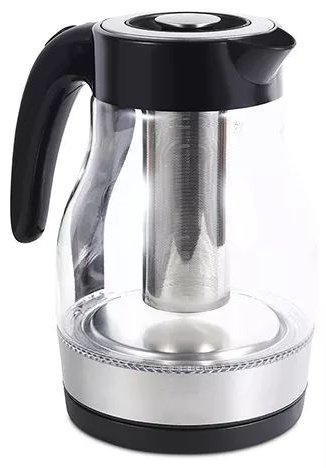 Электрочайник BQ KT2046G черный, серебристый купить,NaN