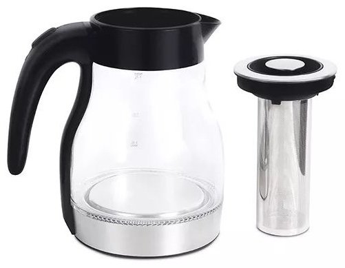 Электрочайник BQ KT2046G черный, серебристый - ForteMarket Электрочайник BQ KT2046G черный, серебристый купить,0