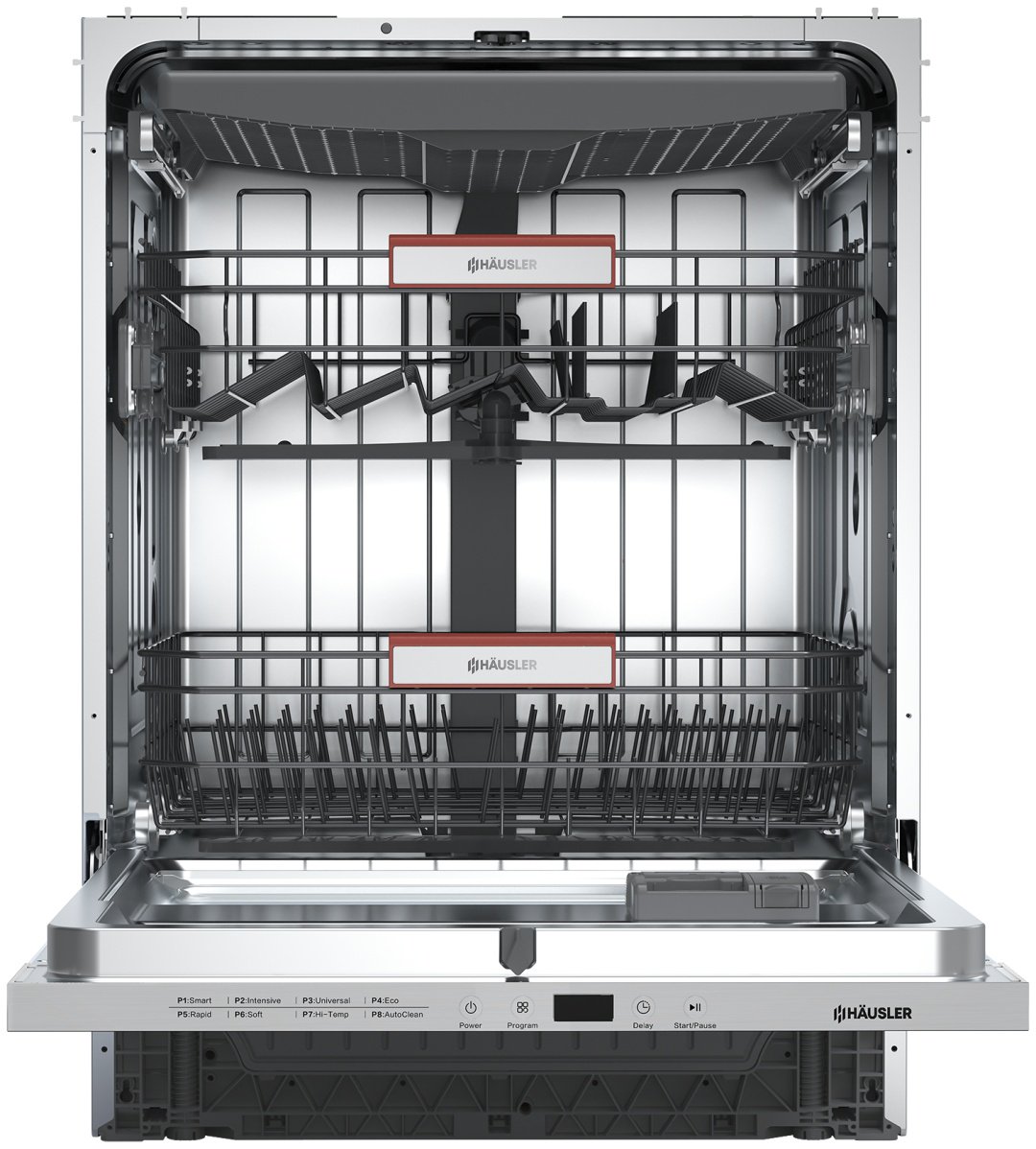 Посудомоечная машина HAUSLER DW14-FBI8PIWP стальной