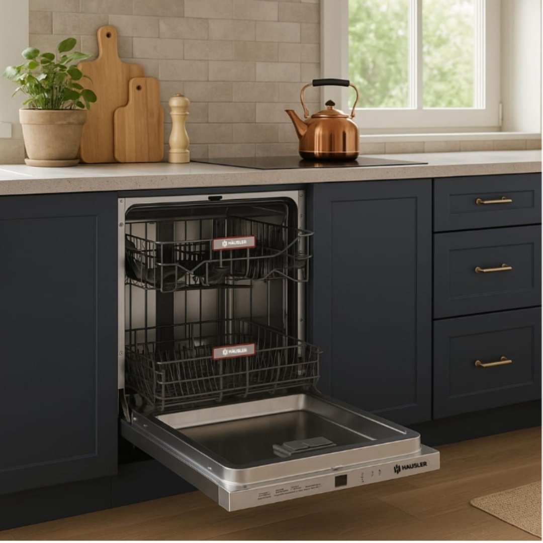 Посудомоечная машина HAUSLER DW14-FBI8PIWP стальной купить,0