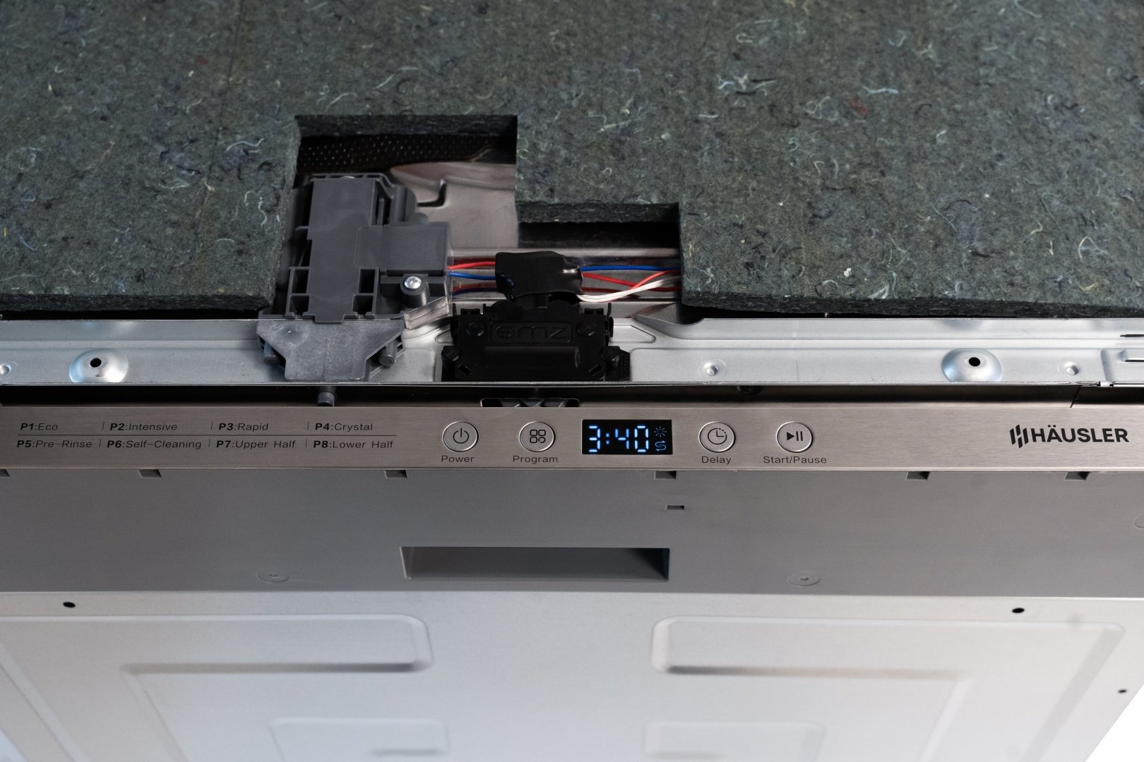 Посудомоечная машина HAUSLER DW14-FBI8PIWP стальной купить,0