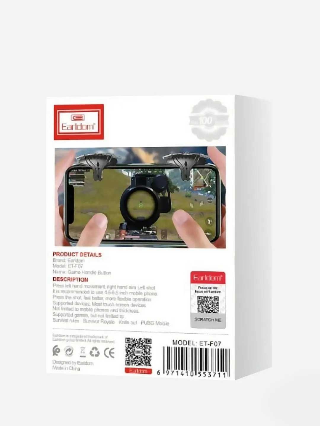 Игровой контроллер Earldom ET-F07 черный - ForteMarket Игровой контроллер Earldom ET-F07 черный купить,0