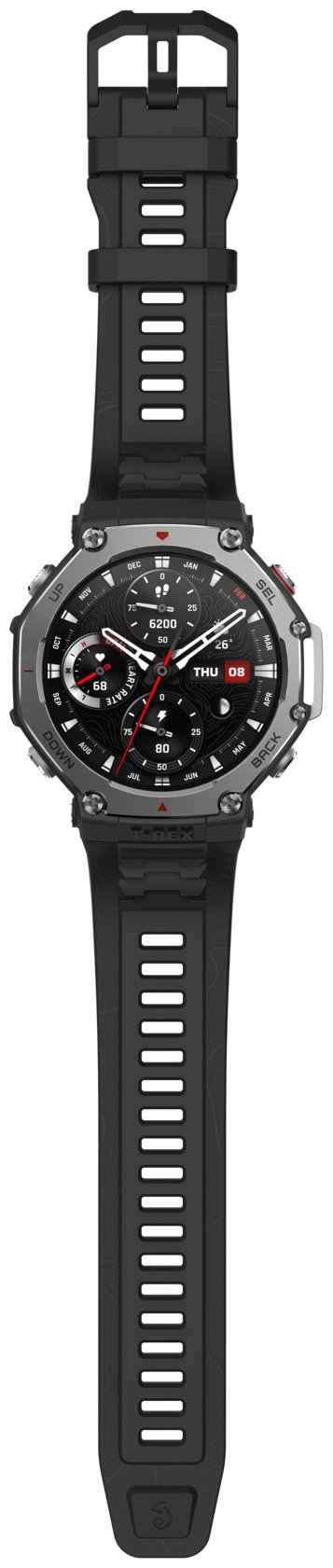 Смарт-часы Amazfit T-Rex 3 49 мм черный купить,0