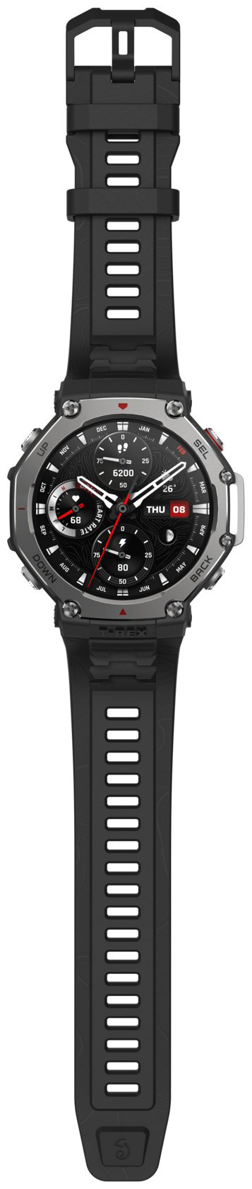Смарт-часы Amazfit T-Rex 3 49 мм черный купить,NaN