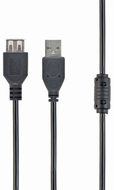 Кабель Cablexpert USB 2.0 A - USB 2.0 A 4.5 м CCF-USB2-AMAF-15