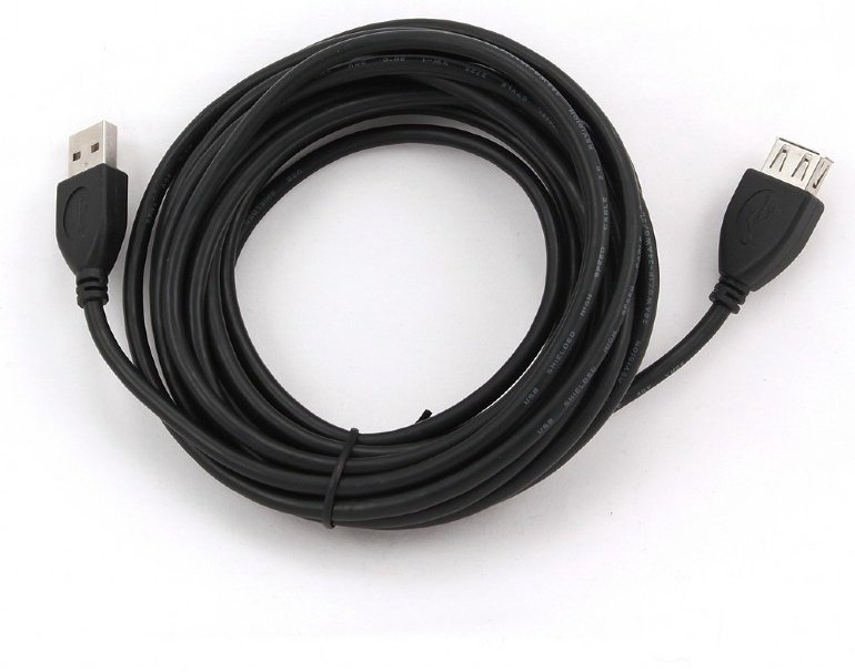 Кабель Cablexpert USB 2.0 A - USB 2.0 A 4.5 м CCF-USB2-AMAF-15 купить,NaN