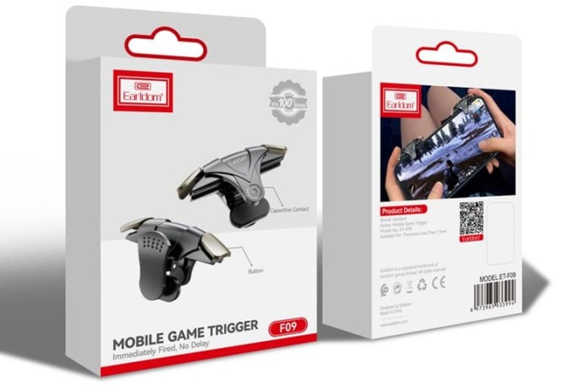 Игровой контроллер Earldom F09 черный - ForteMarket Игровой контроллер Earldom F09 черный купить,0
