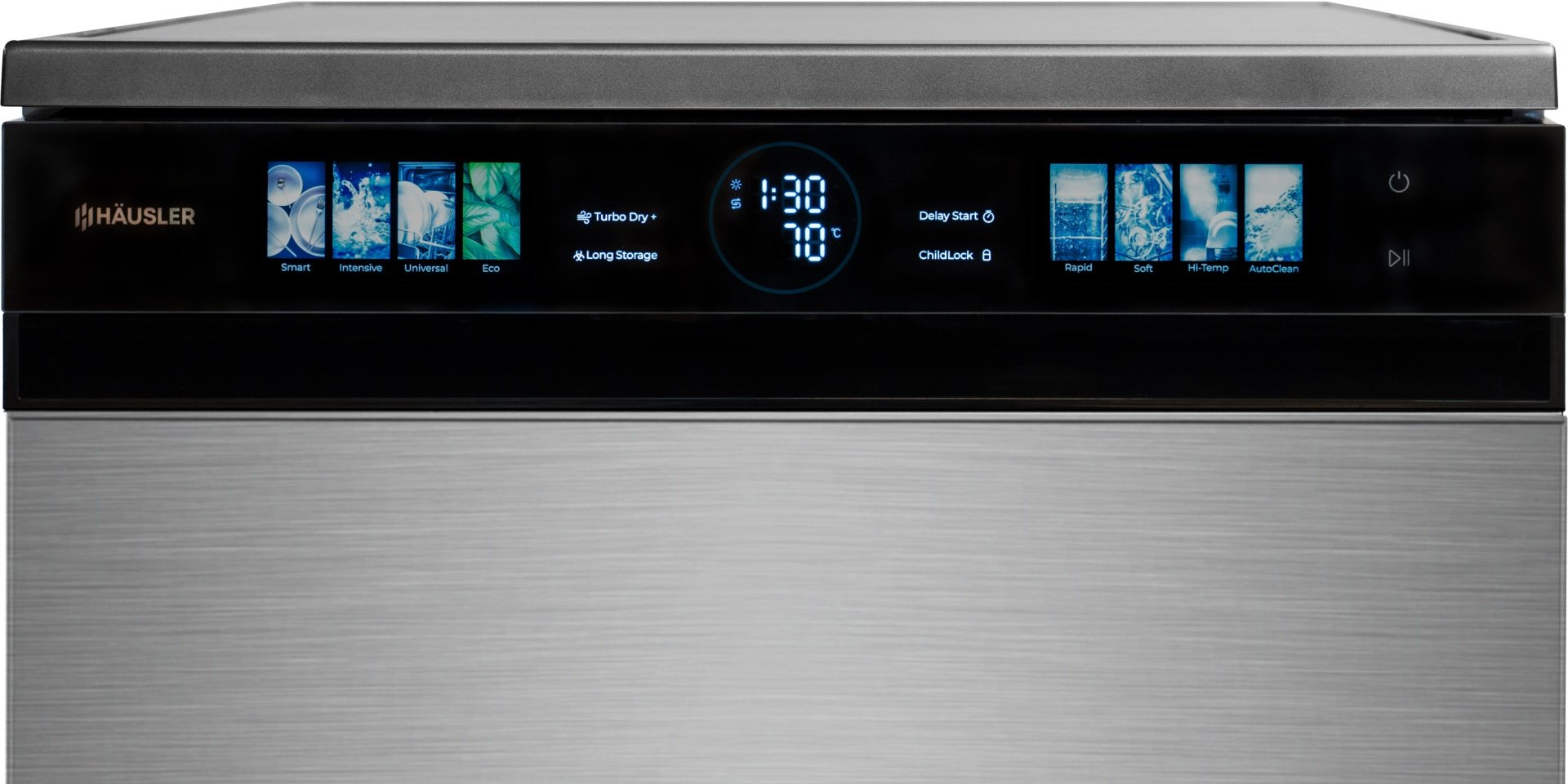 Посудомоечная машина HAUSLER DW14-FS15PIV стальной купить,0