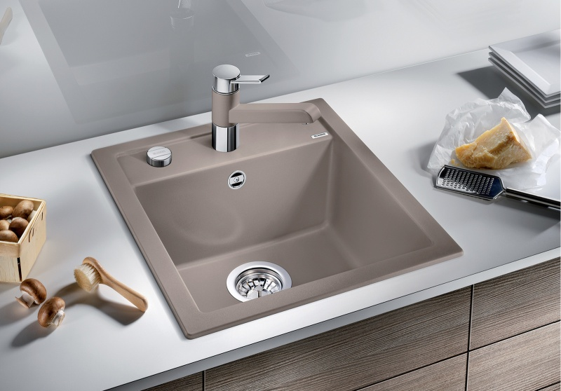 Кухонная мойка Blanco Dalago 45 517317 серо-бежевая