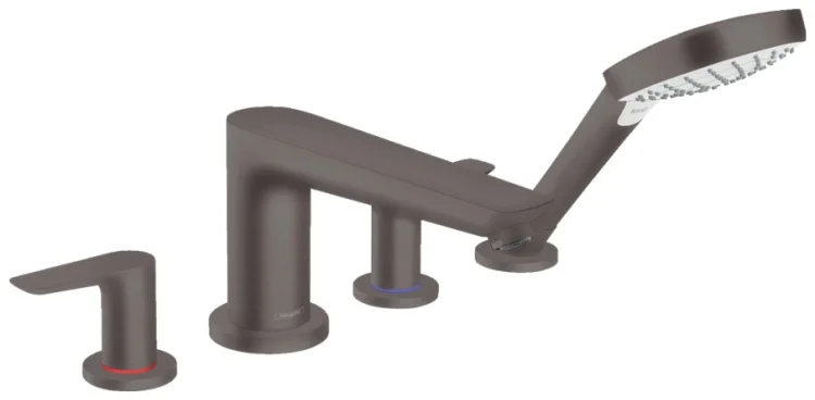 Смеситель Hansgrohe Talis E 71748340 шлифованный черный хром