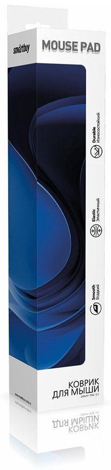 Коврик для мыши Smartbuy SBMP-TRE-01 360x270x3 синий купить,NaN