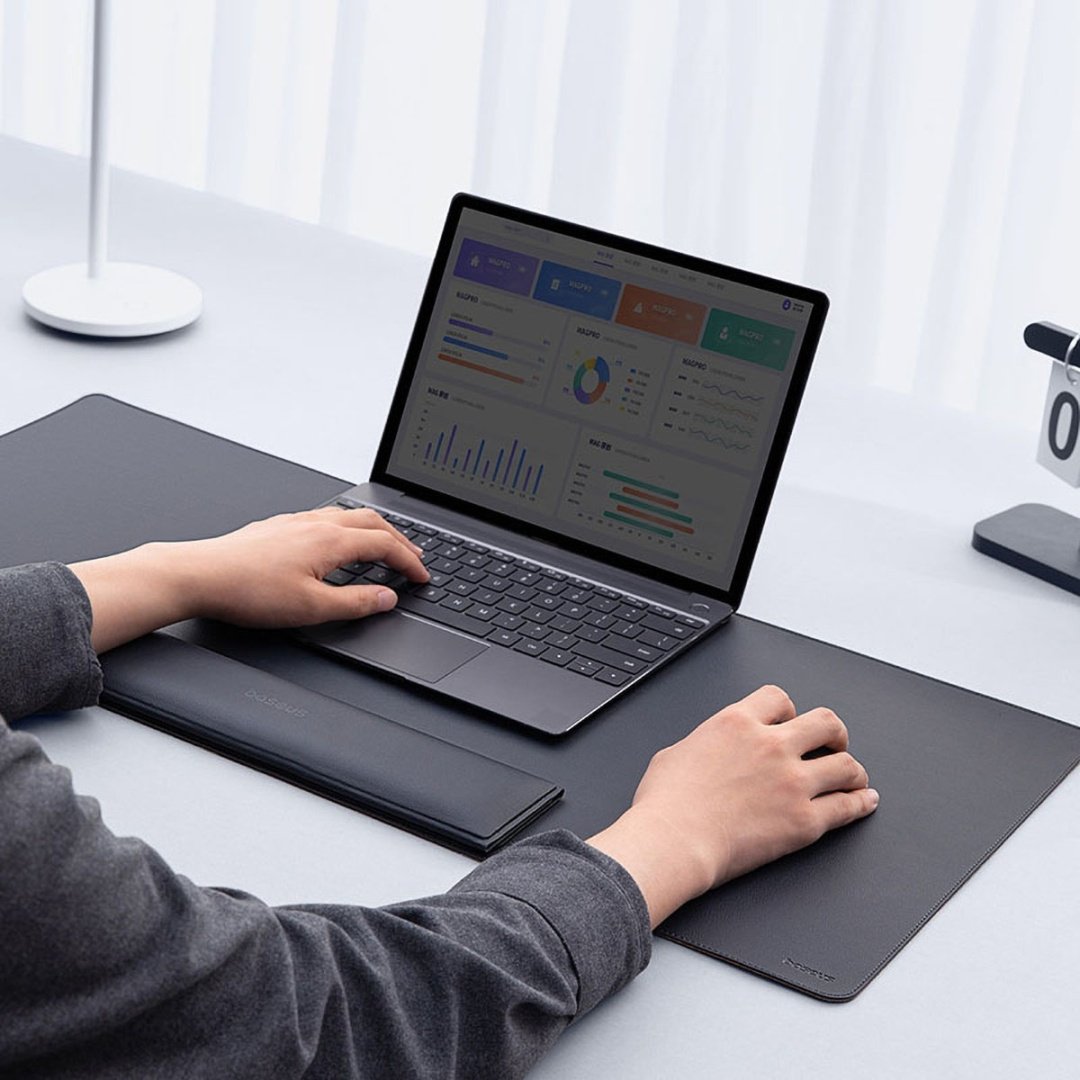 Коврик для мыши Baseus MagPro II Smart Desk Mat Basic Edition 340x770x2 черный купить,0