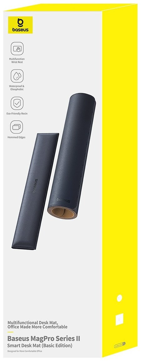 Коврик для мыши Baseus MagPro II Smart Desk Mat Basic Edition 340x770x2 черный купить,NaN