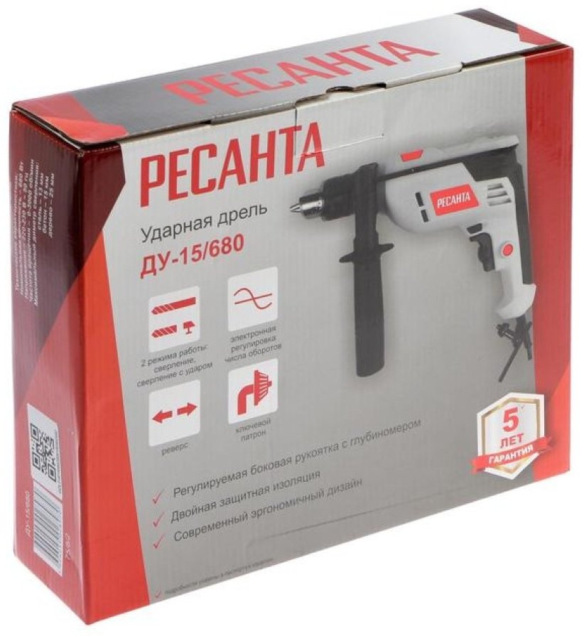 Ресанта дрель ДУ-15-680 купить,0