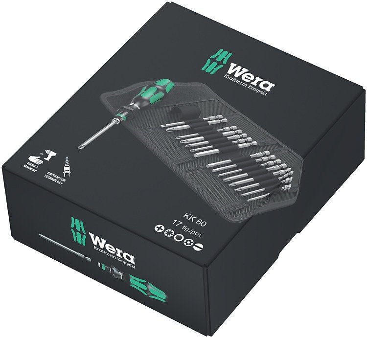 Wera отвертка с насадками 05059295001 набор из 17