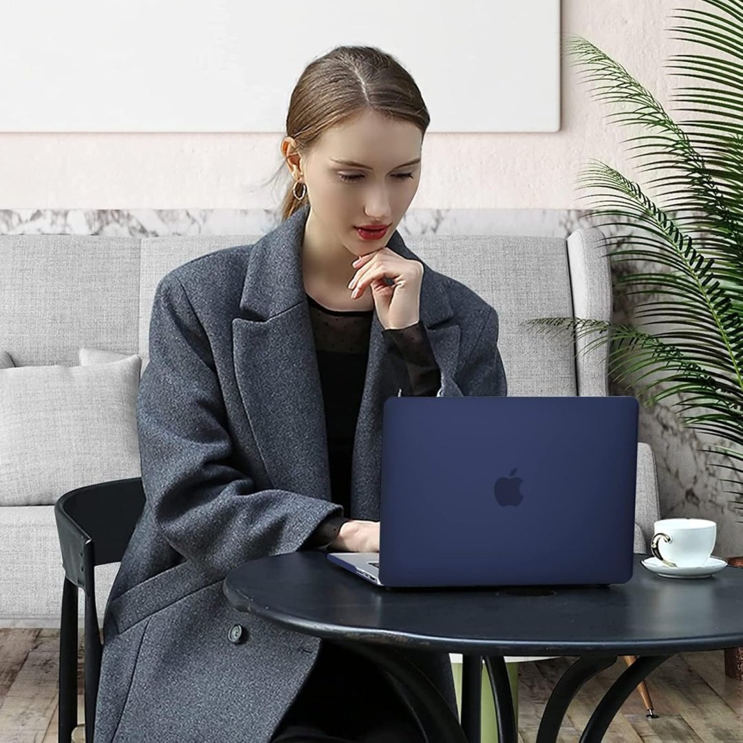 Чехол Чехол на MacBook Pro 16.2″ HCS54 A3403/A3186/A2991/A2780/A2485 Темно-синий до 16.2" синий купить,0