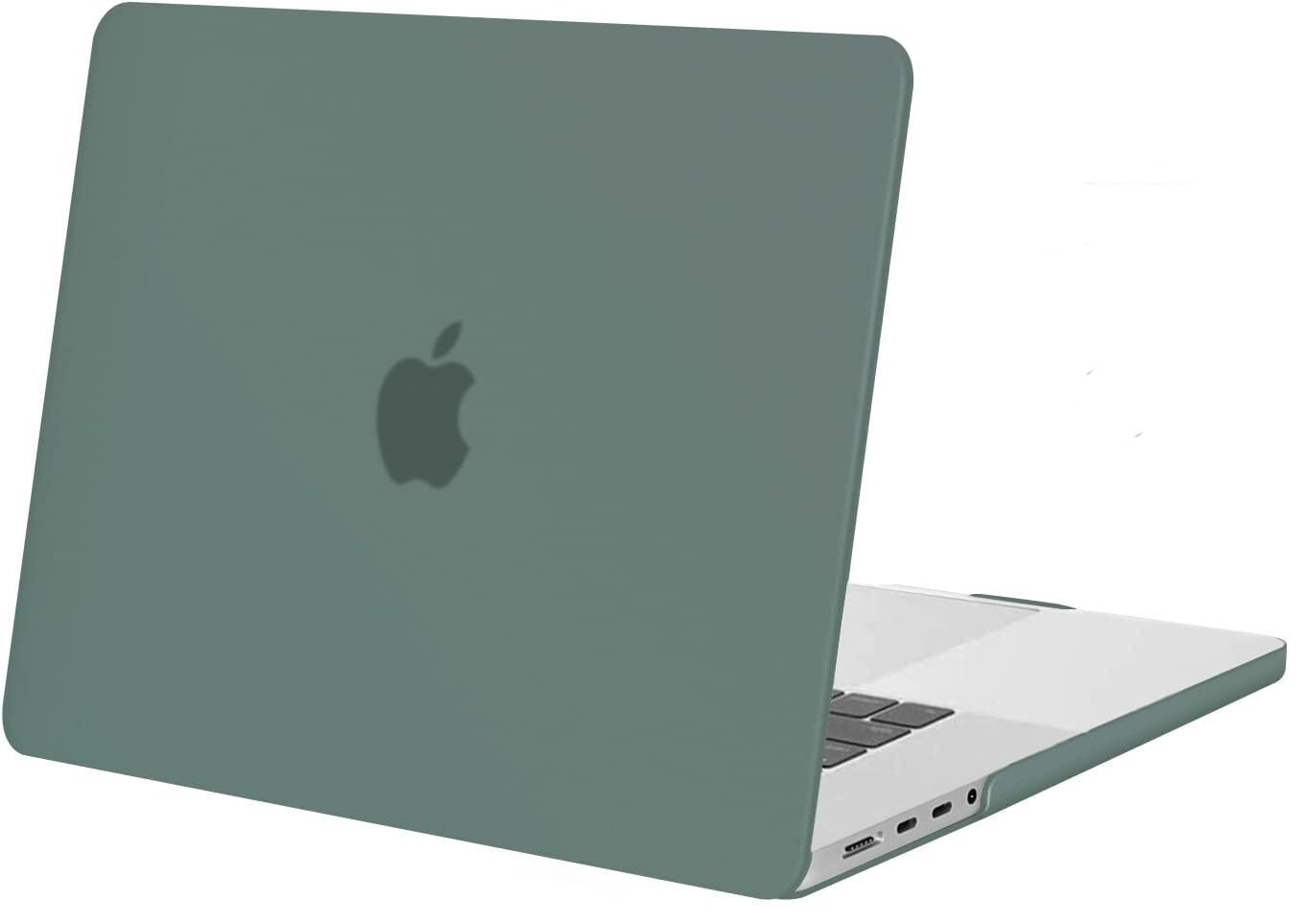 Чехол Чехол на MacBook Pro 16.2″ HCS56 A3403/A3186/A2991/A2780/A2485 Темно-зеленый до 16.2" зеленый купить,NaN