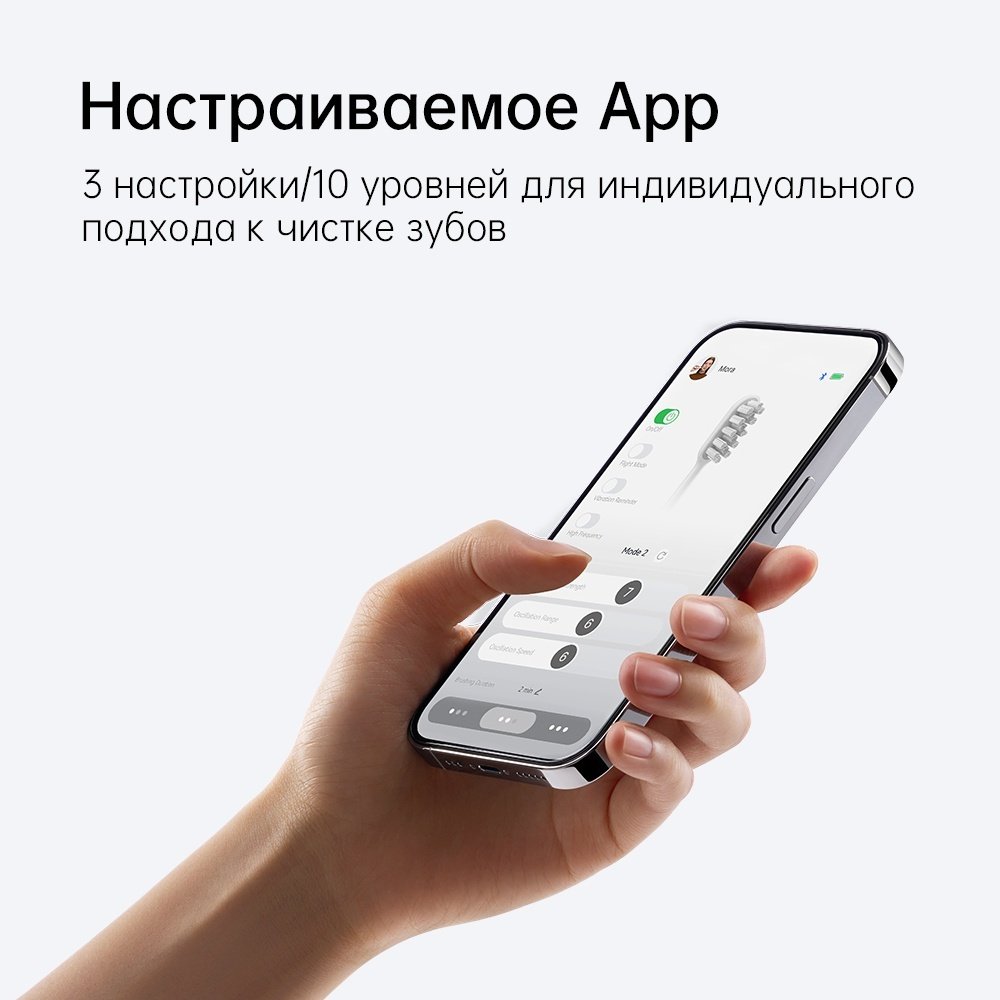 Электрическая щетка Laifen ультразвуковая LFTB01-A щетина средняя купить,0