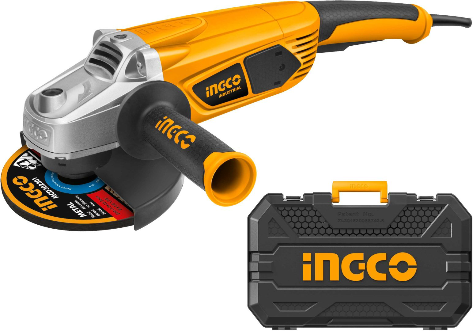 Шлифмашина угловая INGCO INDUSTRIAL AG24008 купить,NaN