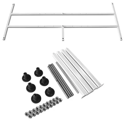 Ванна Domani-Spa Standard 160x70x41см с каркасом, сифоном и экраном