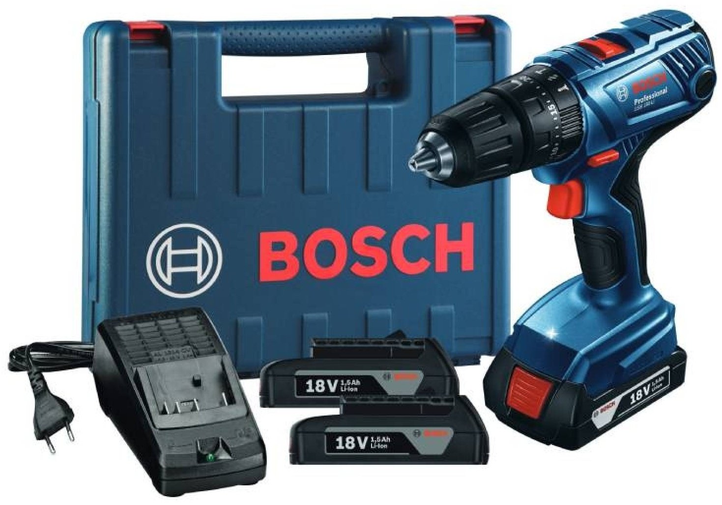 Аккумуляторный  шуруповерт Bosch  GSR 180-LI,  06019F8109