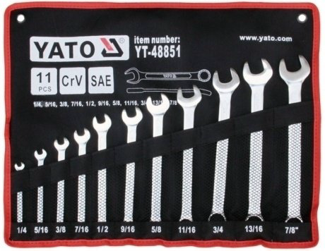 Набор универсальный 11 в 1 YATO YT-48851 купить,NaN
