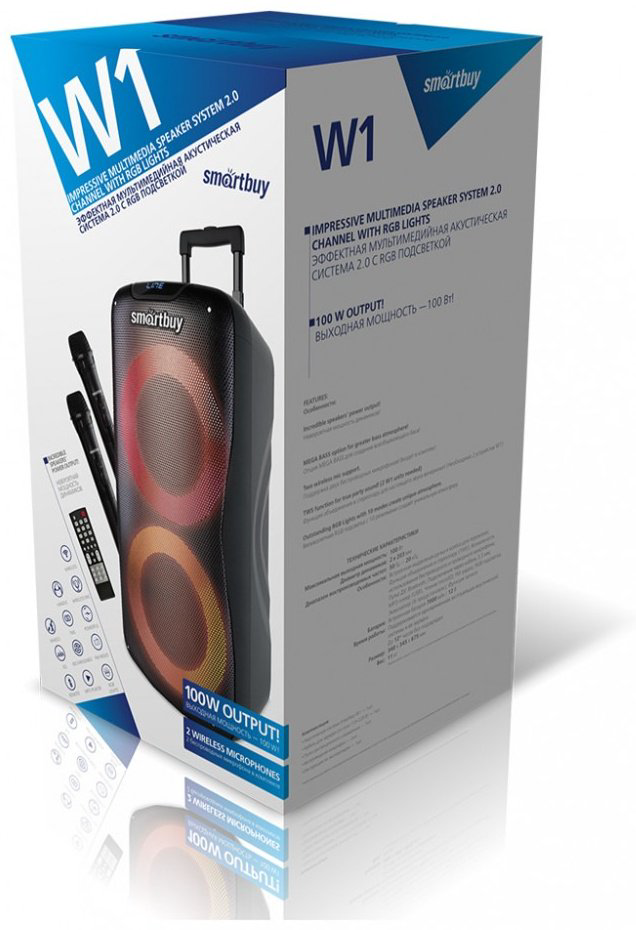 Портативная колонка Smartbuy SBS-5210 черный купить,NaN