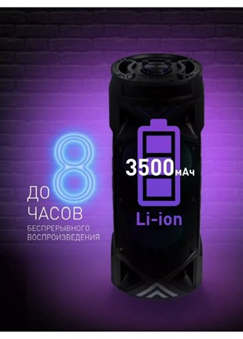 Портативная колонка Smartbuy SBS-1001 черный купить,NaN