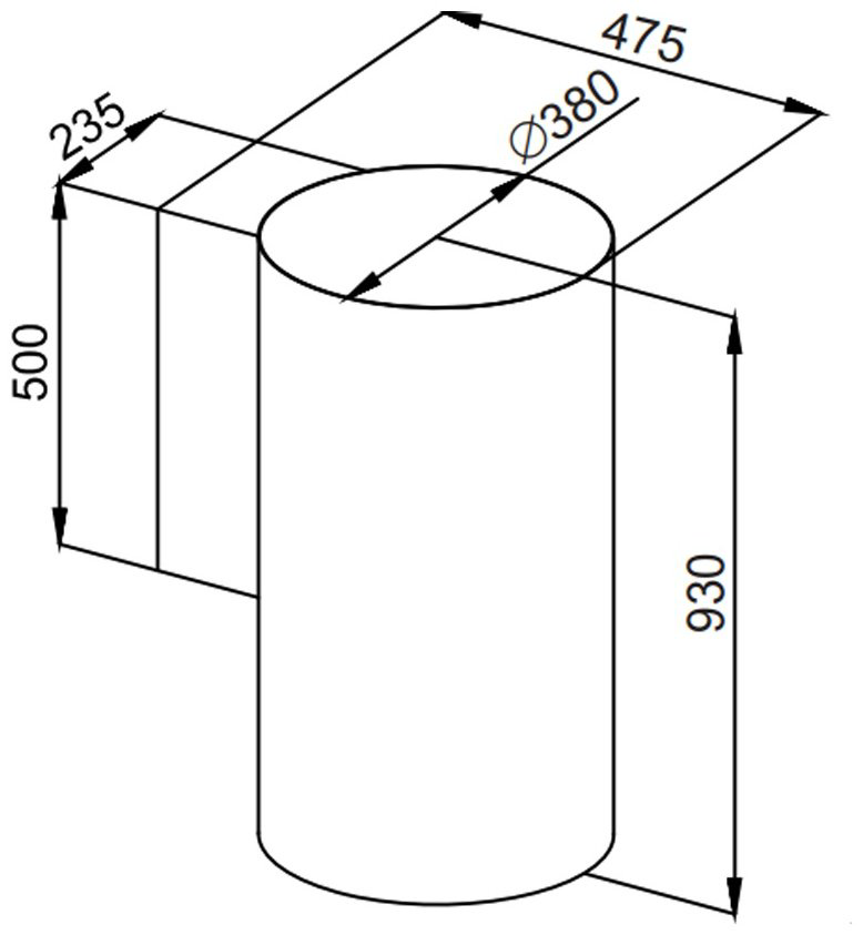 Вытяжка MAUNFELD Lee Wall sensor 39 черный купить,NaN