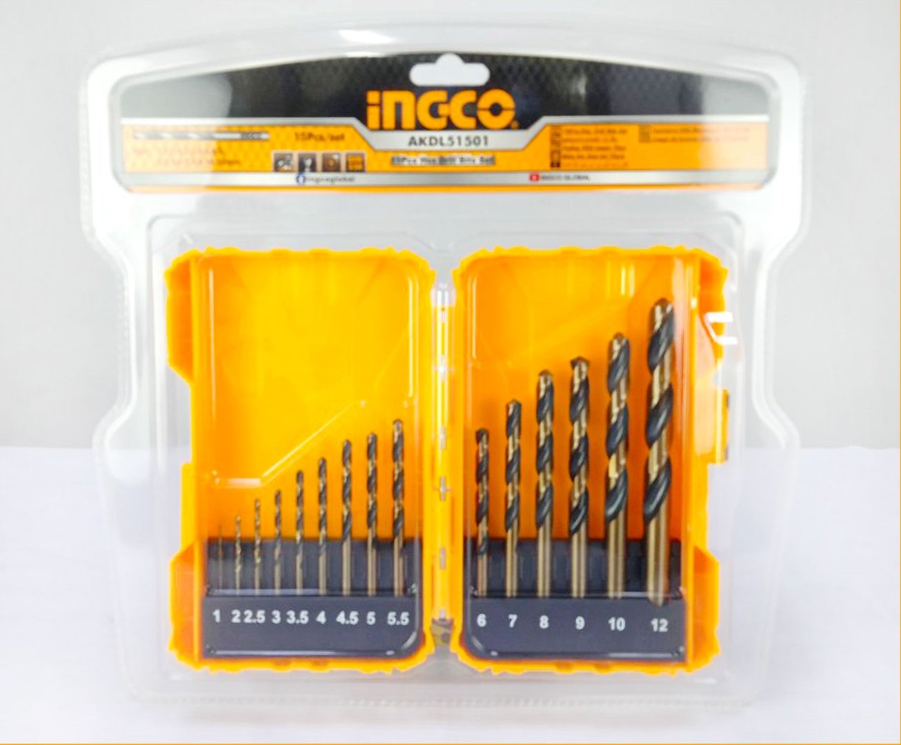 Набор универсальный 15 в 1 INGCO AKDL51501
