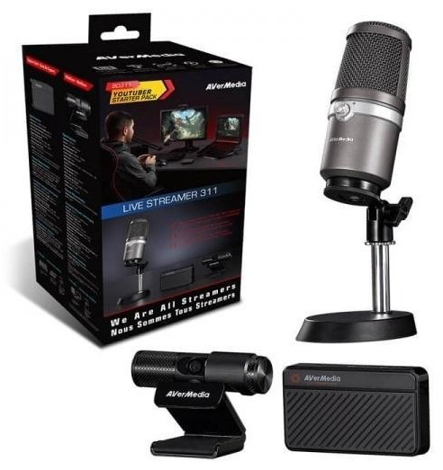 AverMedia Live Streamer BO311D черный