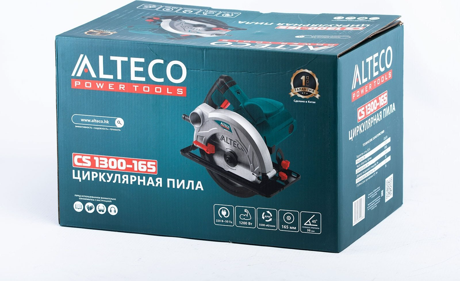 Дисковая пила ALTECO электрическая CS 1300-165 31013 купить,NaN