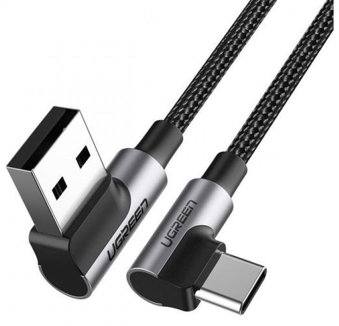 Кабель Ugreen USB TypeC (M), USB Type-A (M) черный