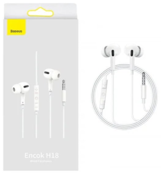 Наушники Baseus Encok H18 белый