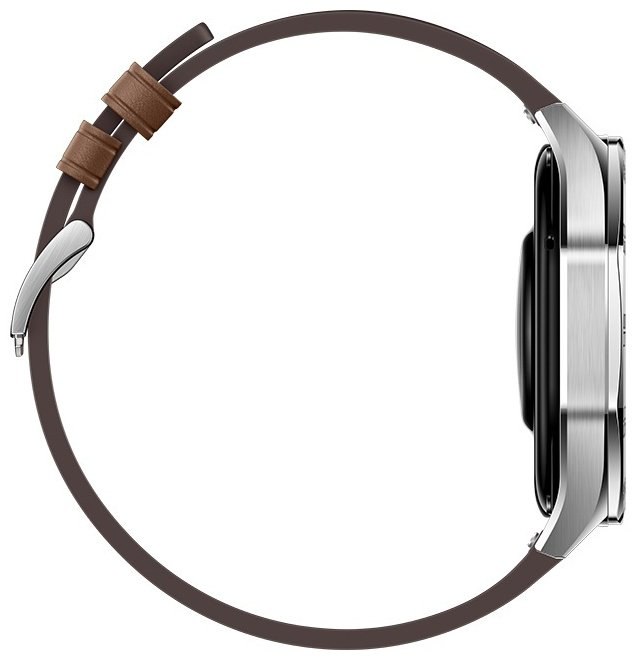 Смарт-часы Huawei Watch GT 5 46 мм серебристый-коричневый купить,NaN