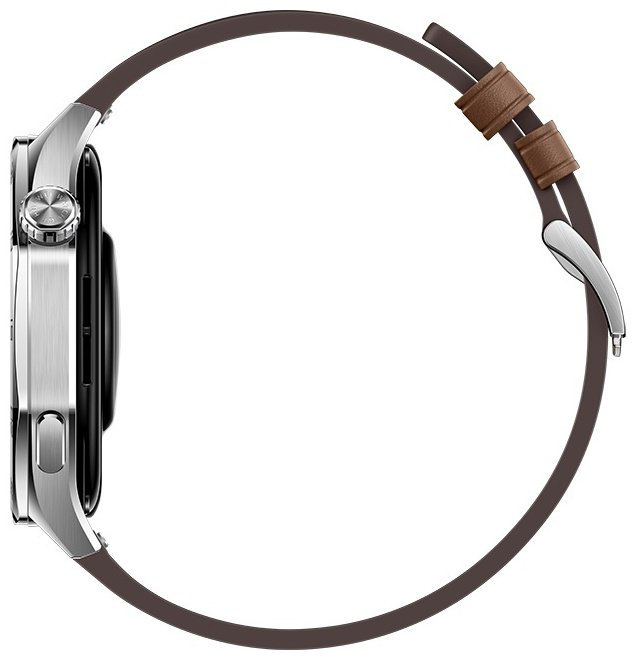 Смарт-часы Huawei Watch GT 5 46 мм серебристый-коричневый купить,NaN