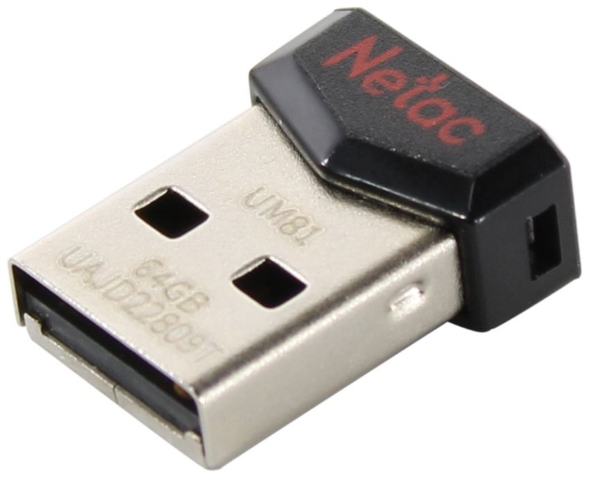 USB Flash карта Netac UM81 NT03UM81N-064G-20BK 64 Гб
