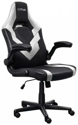 Игровое кресло Trust GXT703W Riye, черный, белый