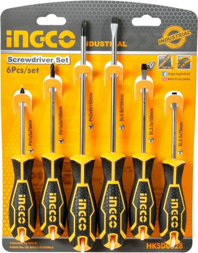 INGCO HKSD0628 набор из 6 шт
