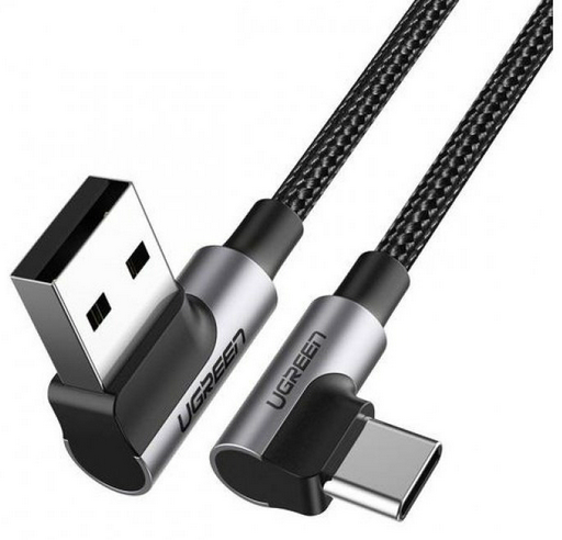 Кабель Ugreen USB TypeC (M), USB Type-A (M) черный