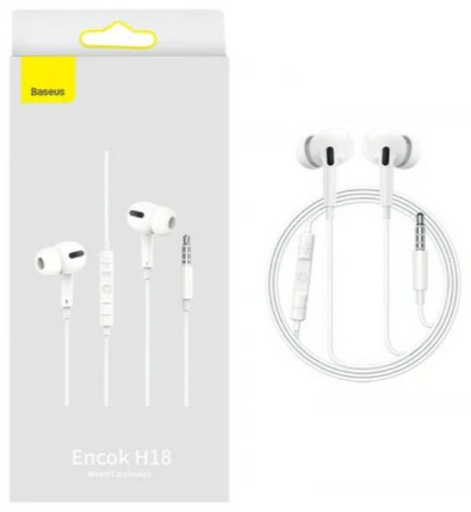 Наушники Baseus Encok H18 белый
