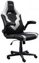 Игровое кресло Trust GXT703W Riye, черный, белый