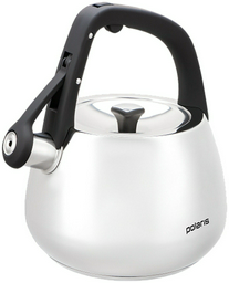 Polaris чайник Mela-2,5L 2.5 л, нержавеющая сталь