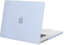 Чехол Hardshell Case Кейc на MacBook Pro 16.2″ HCS55 A3403/A3186/A2991/A2780/A2485 Голубой до 16.2" голубой