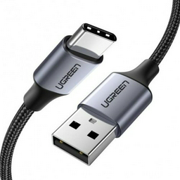 Кабель Ugreen USB TypeC (M), USB Type-A (M) черный