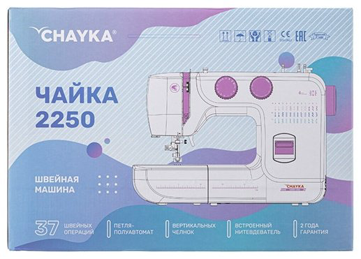 Швейная машина CHAYKA 2250 белый купить,NaN