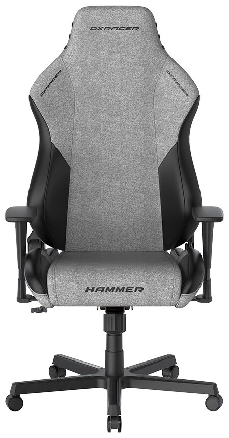 Игровое кресло DXRacer Hammer GC/LHE23FBCLTA/GN, белый, черный